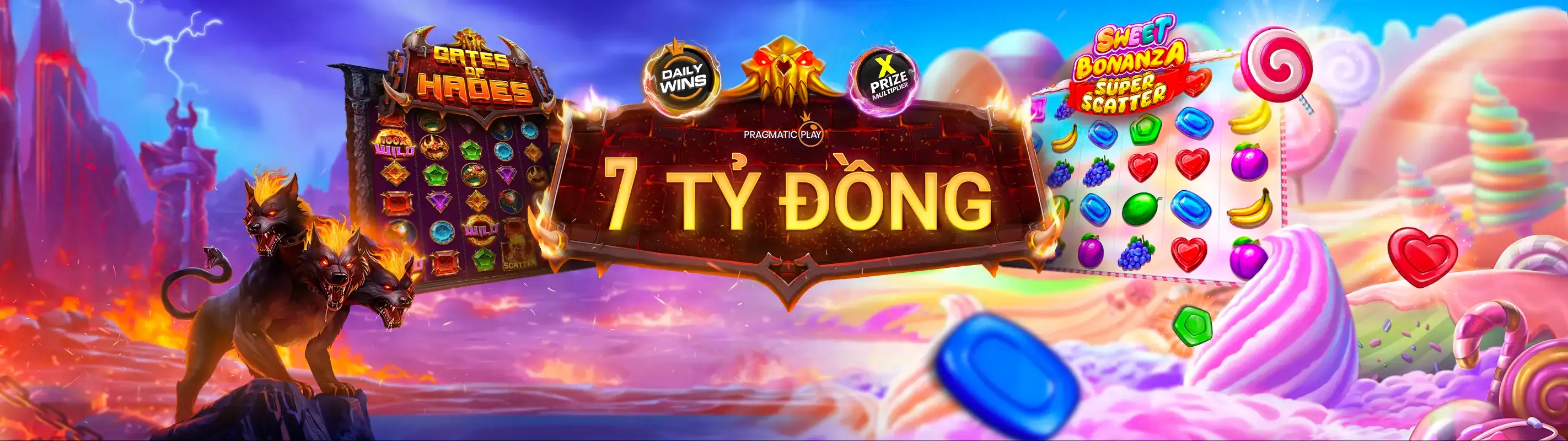 Hình ảnh nền chiến lược Slot Game tại hcm666 link mới